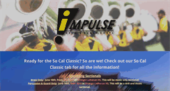 Desktop Screenshot of impulseyoutharts.org